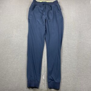 Birddogs Sweatpants Mens Small Blue Navy Joggers Performance Pockets Boomstick